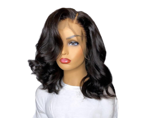 BeuMax 180% Density Body Wave Short Bob 13x4 Lace Front / 4x4 Closure- 8-16 Inch Body Wave Human Hair Bob Wig