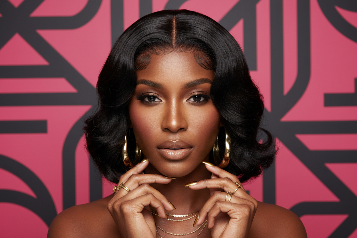 BeuMax 180% Density Body Wave Short Bob 13x4 Lace Front / 4x4 Closure- 8-16 Inch Body Wave Human Hair Bob Wig