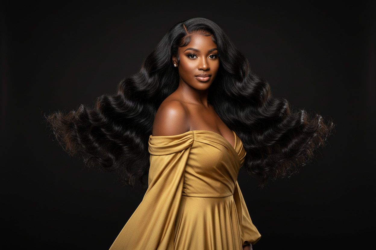 HD Body Wave 13x4 Lace Front – Seamless Luxury & Effortless Glam