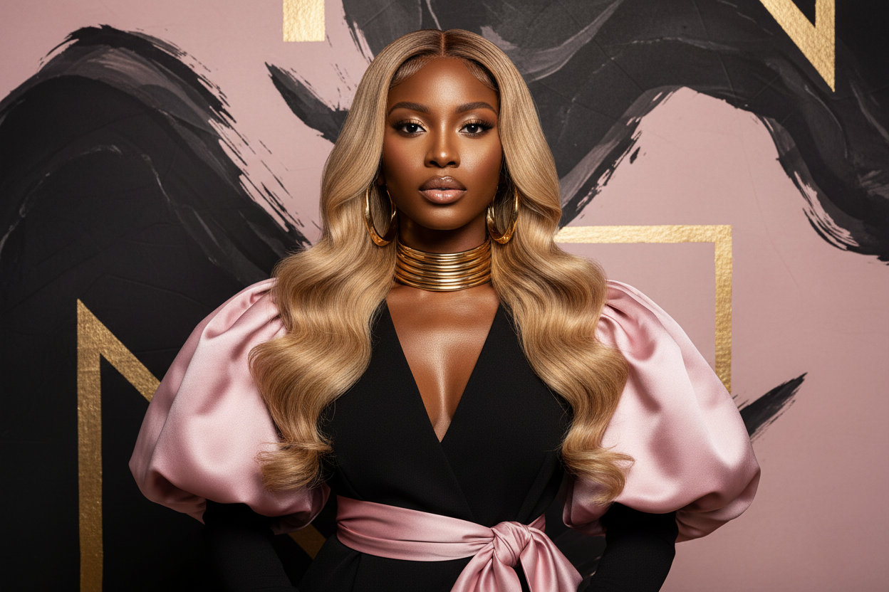 Blonde Body Wave 13x4 Transparent Lace Front – #613 Virgin Human Hair | 150% Density | 16–30 Inches